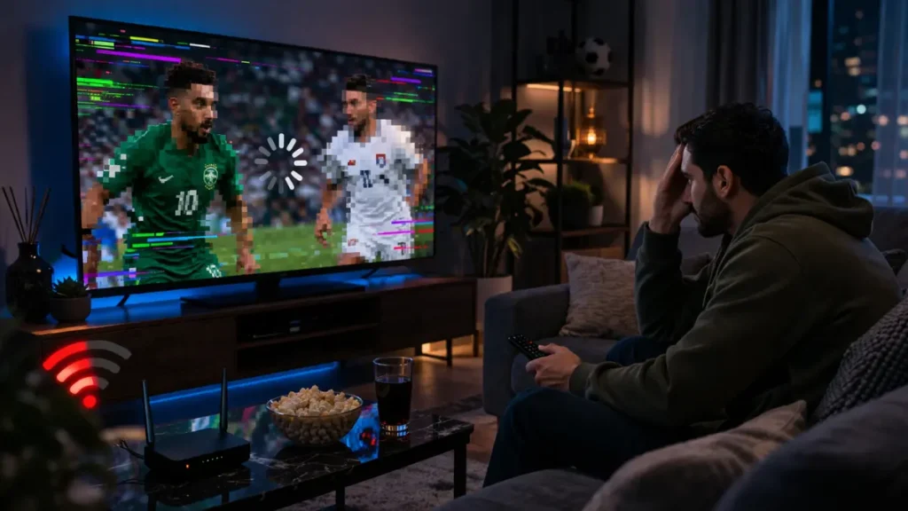 تقطيع البث المباشر، مشكلة IPTV