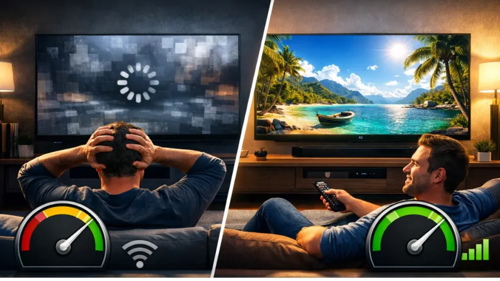 IPTV جودة عالية بدون تقطيع